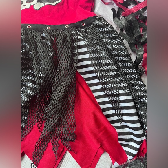 Kids Zombie Cheerleader Costume Large 12-14 - Picture 7 of 10